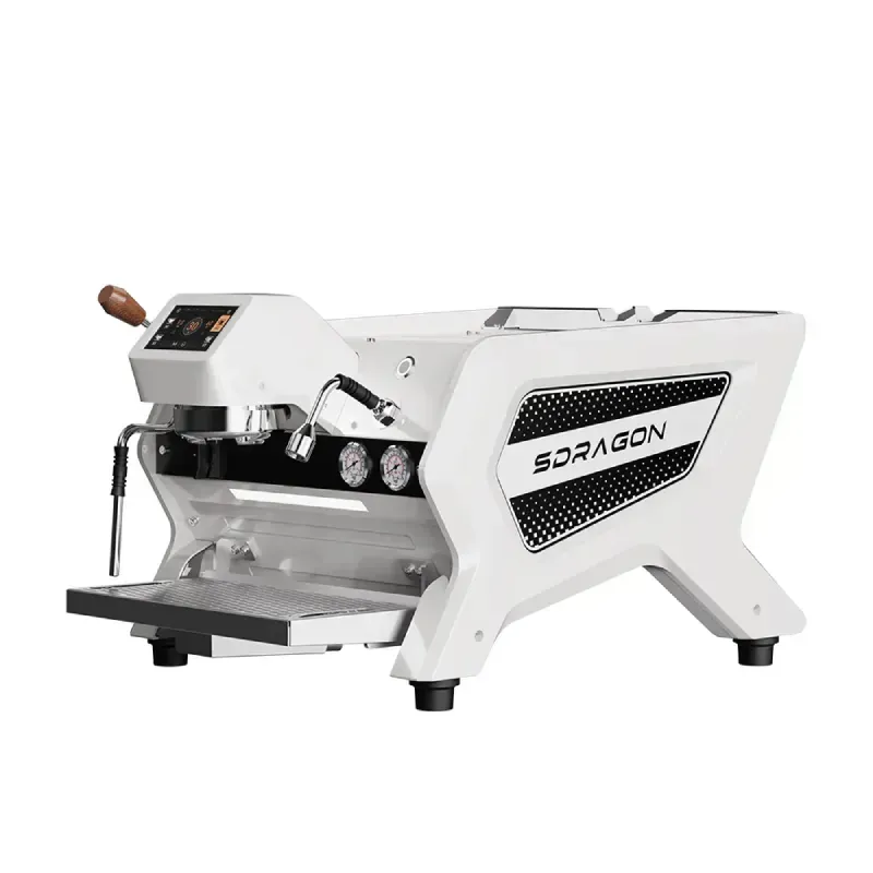 Wendougee SDragon Máquina de espresso comercial (Blanco) Wendougee SDragon Máquina de espresso comercial (Blanco)