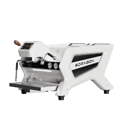 Wendougee SDragon Máquina de espresso comercial (Blanco) Wendougee SDragon Máquina de espresso comercial (Blanco)