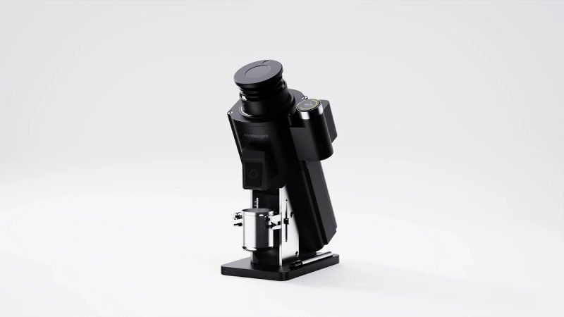 Molinillo de dosis única de precisión Wendougee MILO Play 64mm (Negro)