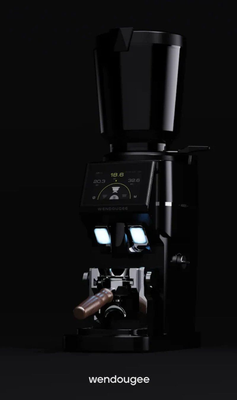 Molinillo de café Wendougee ARES (ARES-90B-DC) (Negro)