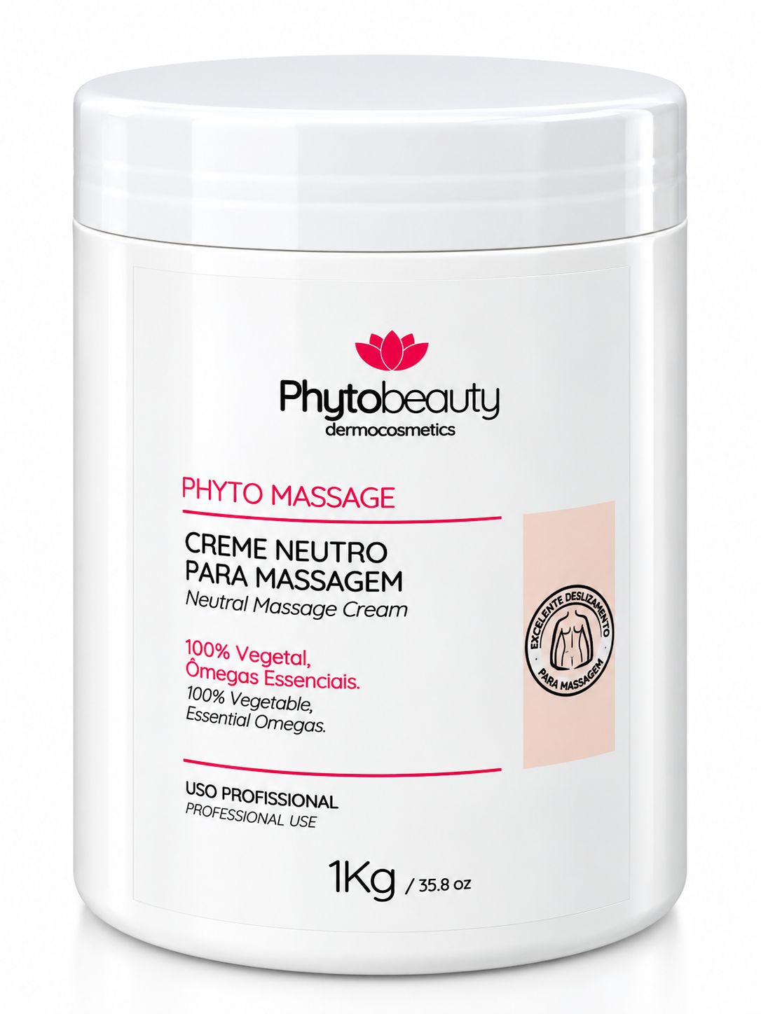 Phytobeauty Phyto Massage Neutral Massage Cream 1 kg