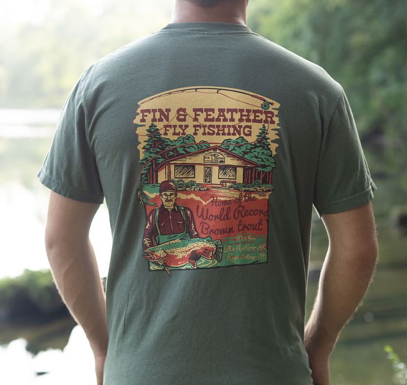 Fin & Feather T Shirt - Rip Collins