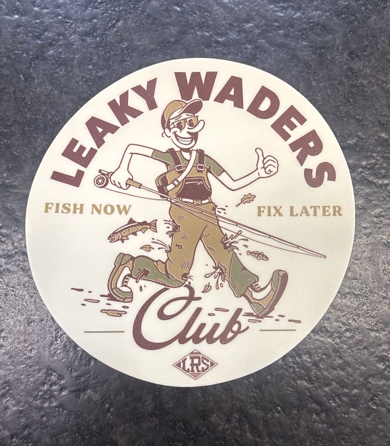Leaky Waders Club - Decal