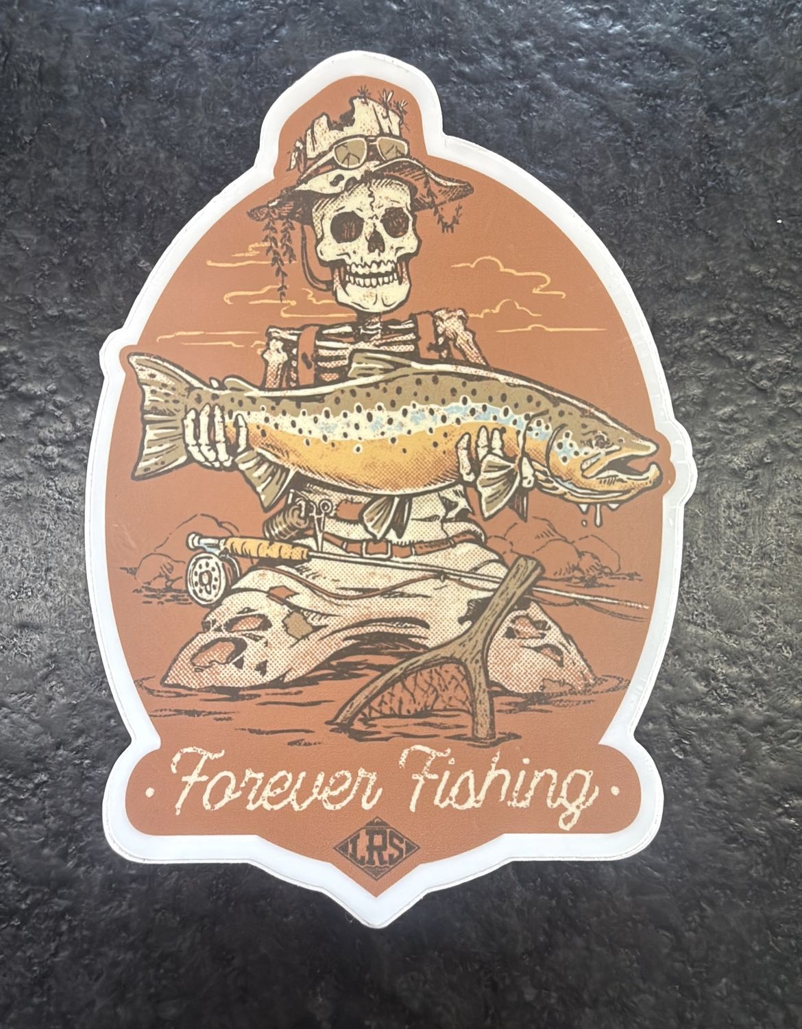 Forever-Fishing-Brown-Trout-Decal