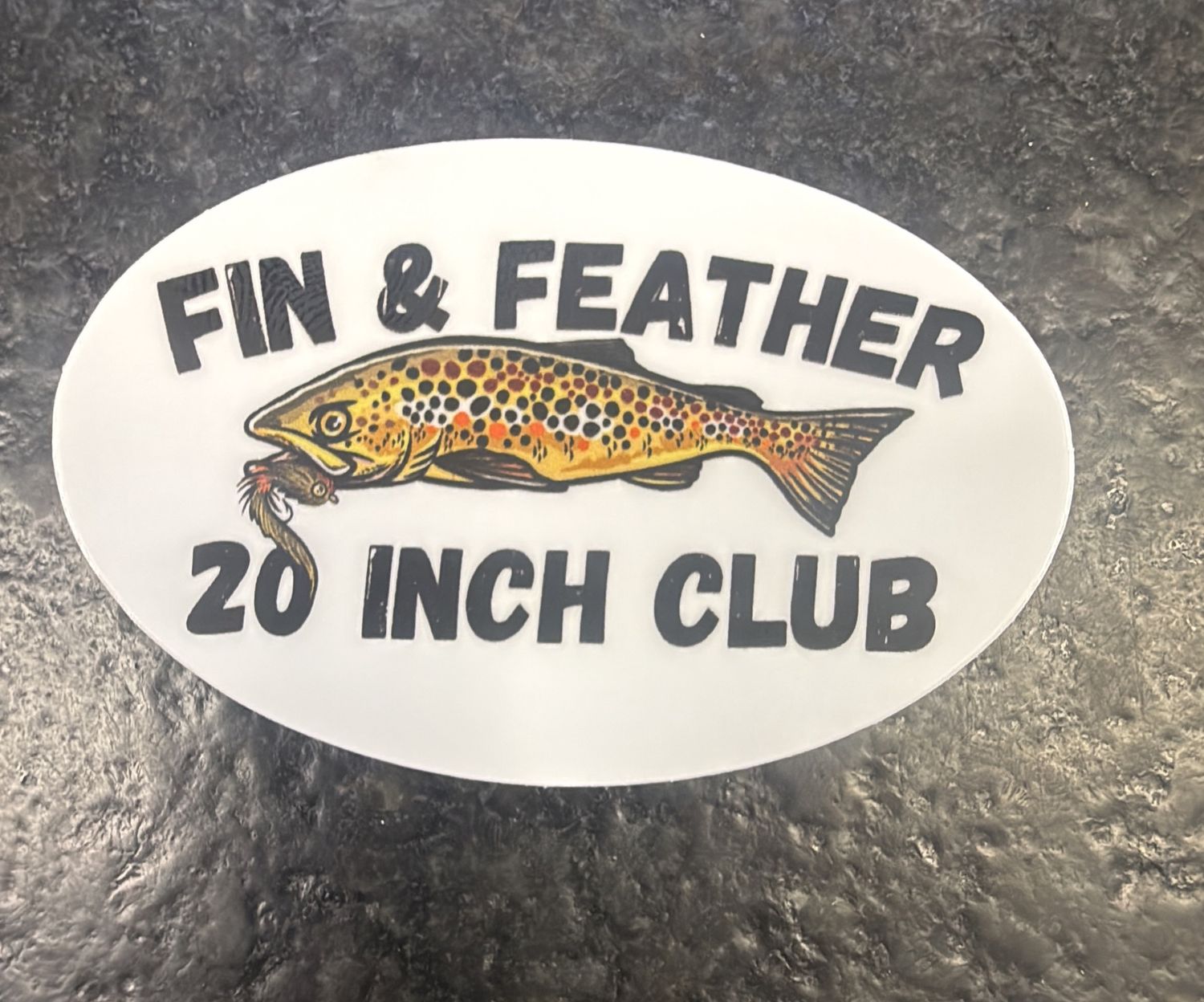 20" Club Sticker Small