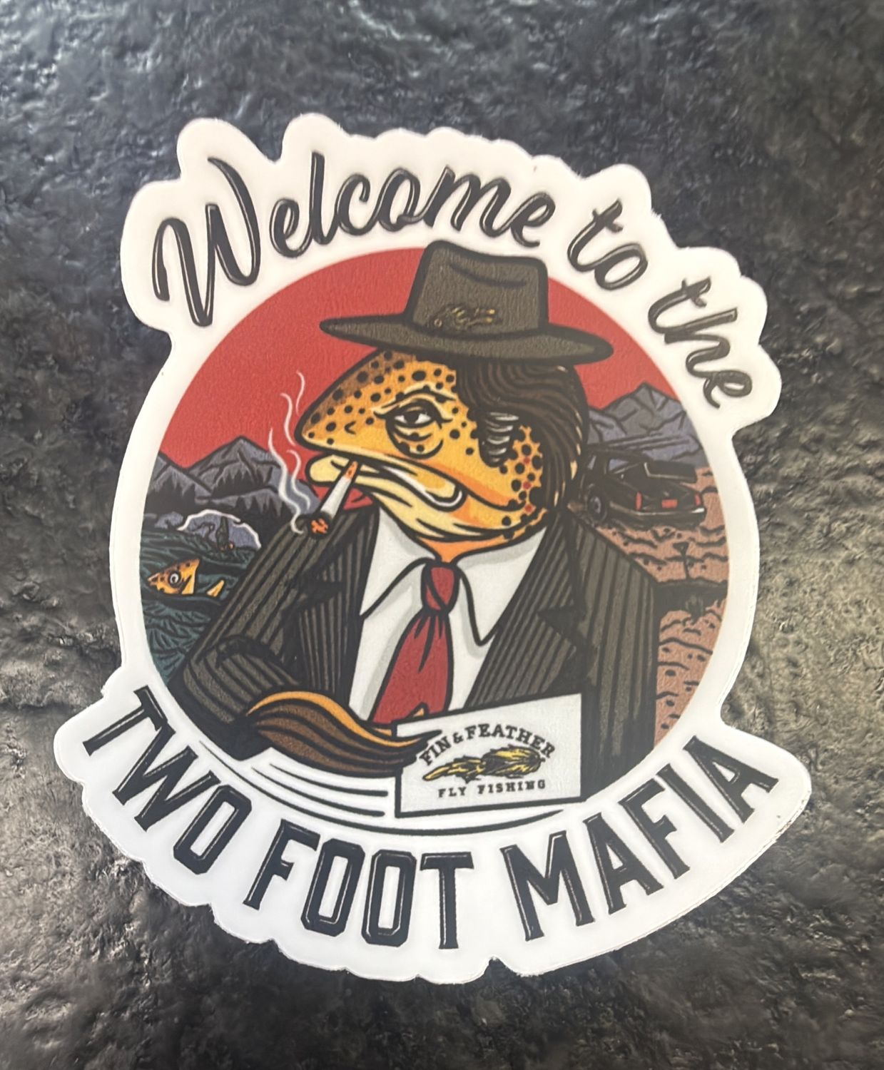 Two Foot Mafia Sticker - Small