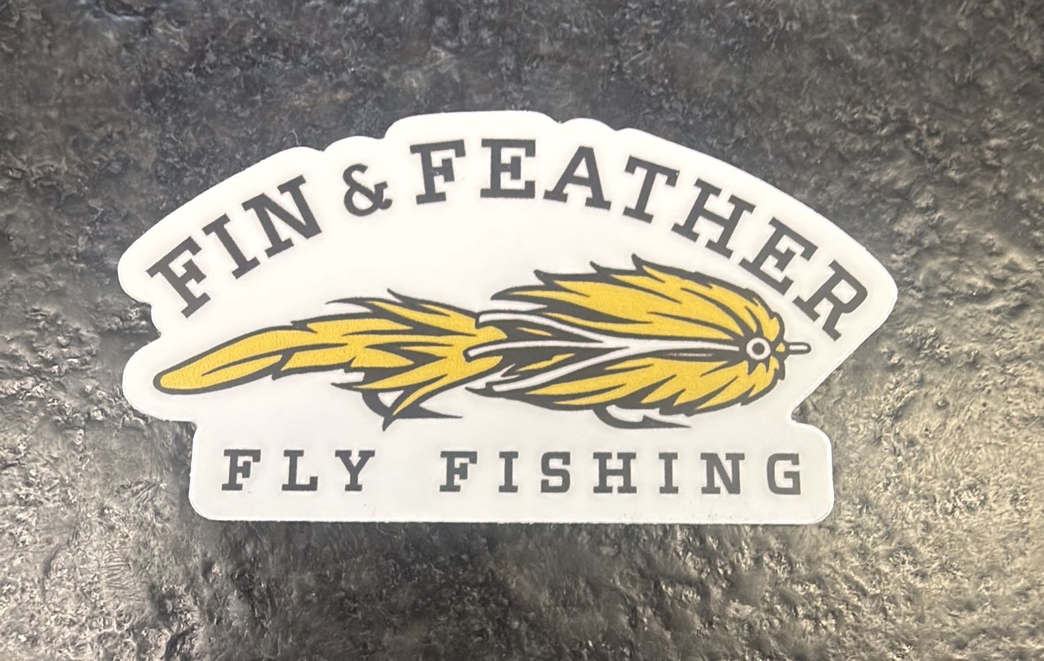 Fin &amp; Feather Sticker - Small