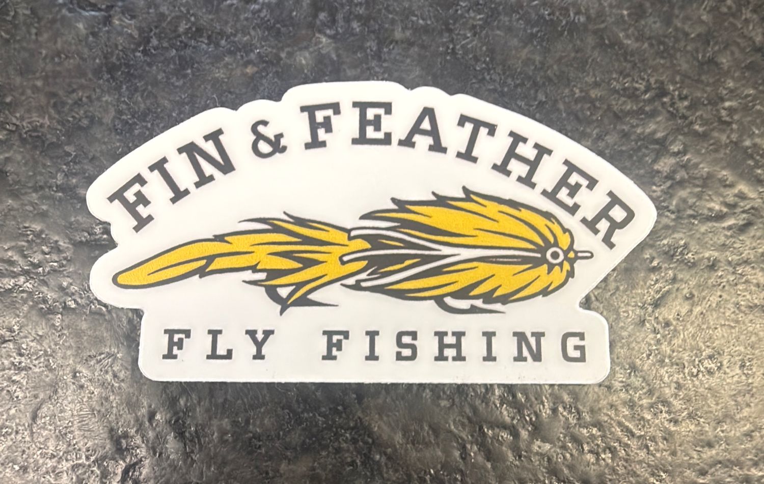 Fin &amp; Feather Sticker - Small