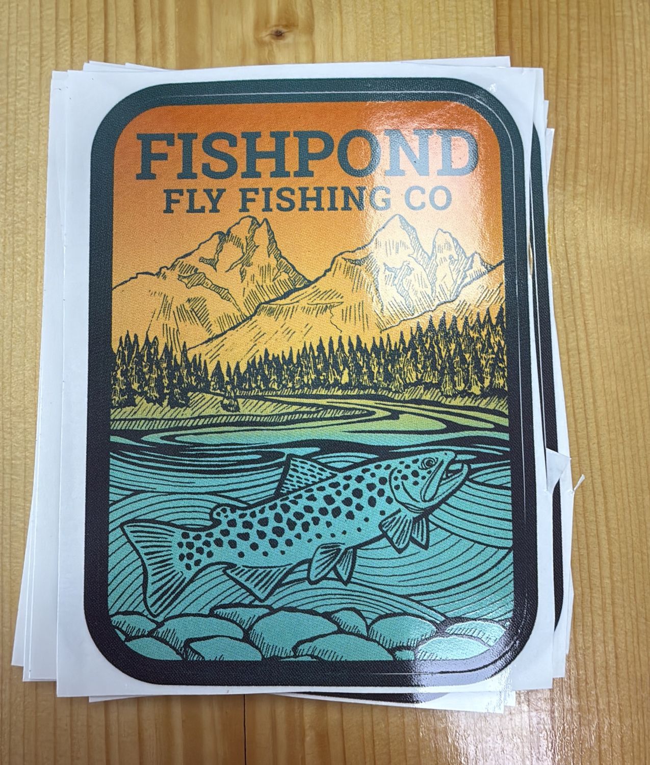 Fishpond Solitude Sticker
