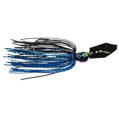 Chatterbait elite evo, Colour: Black/blue 3/8oz