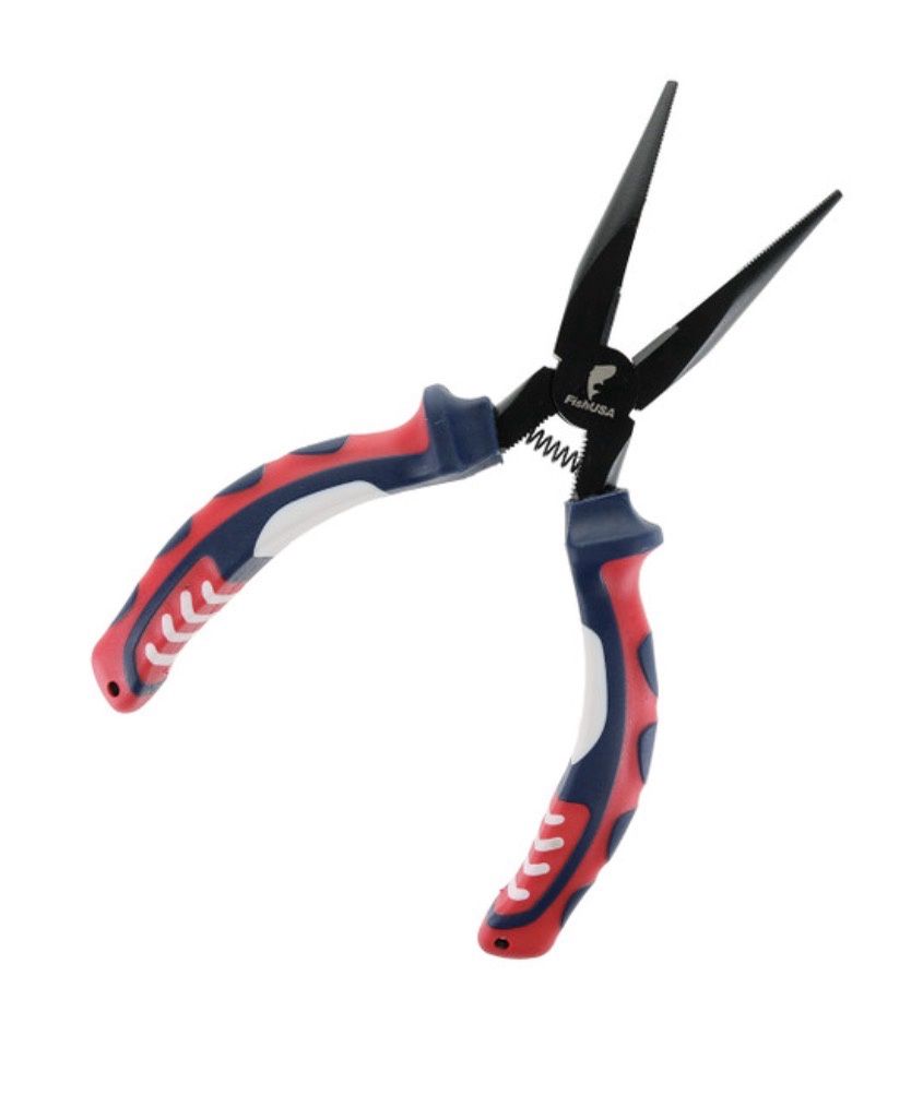 Needle nose fishing pliers