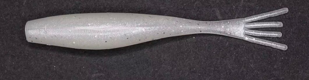 3” Fantail Minnow, Colour: Satin Shad