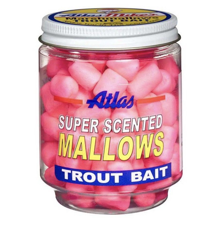 Marshmallows trout bait, Colour: Pink shrimp