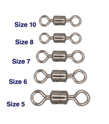Premium Rolling Barrel Swivel