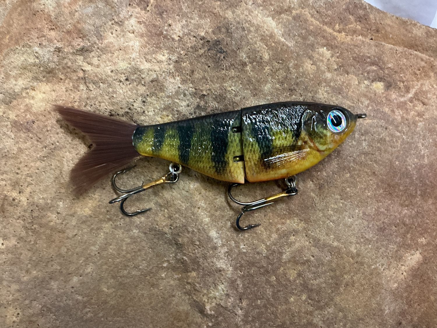 4.5” Glide, Colour: Yellow Perch