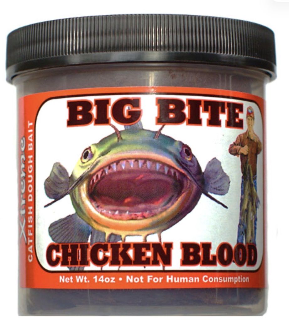 Big bite dough bait, Scent: Chicken blood