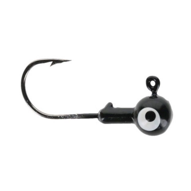 Round jig, Colour: Black, Size: 1/6oz