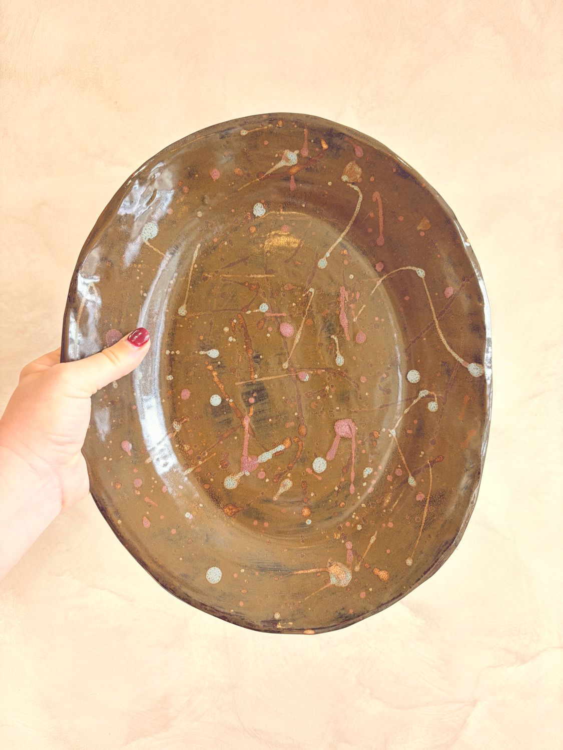 BSP Hand Crafted Splash Platter