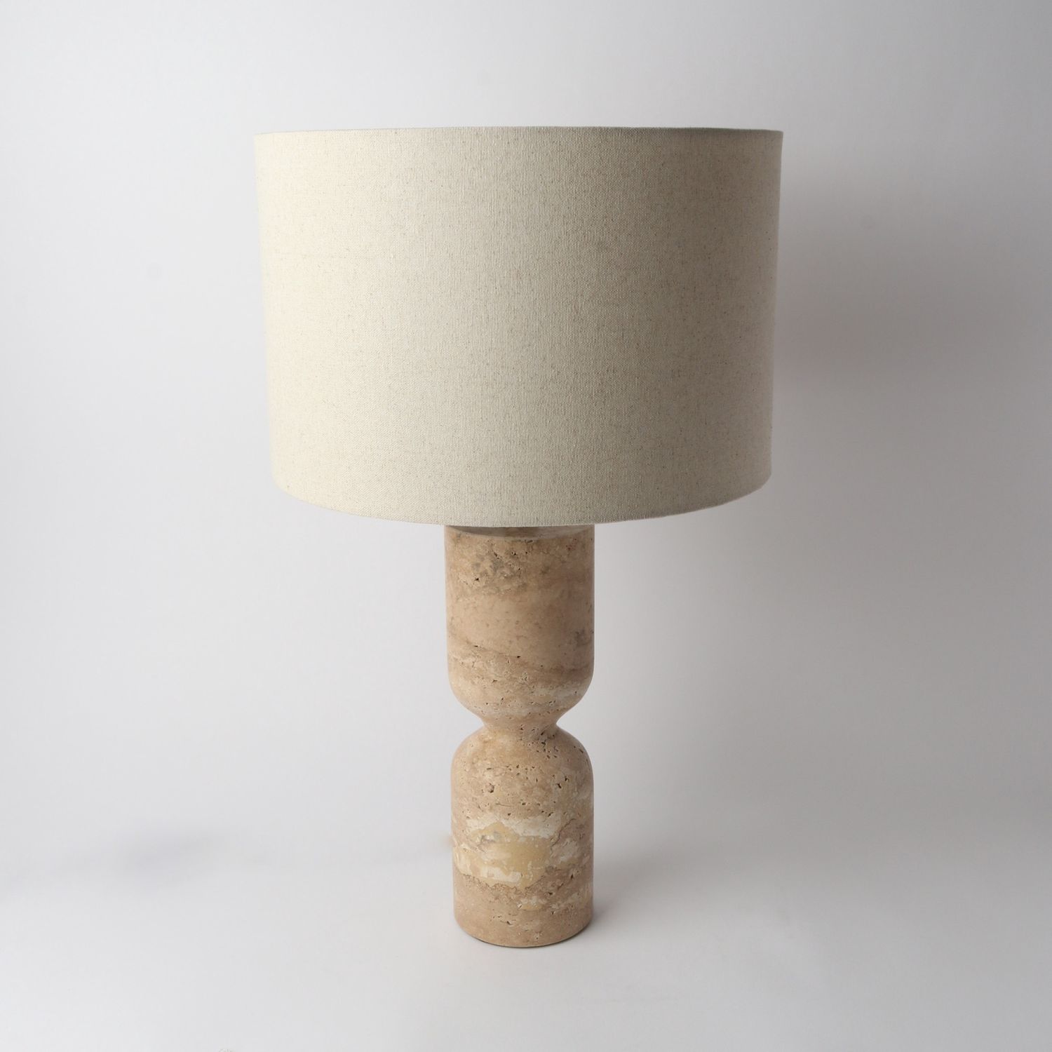 Terrene Table Lamp - Ivory/Ivory
