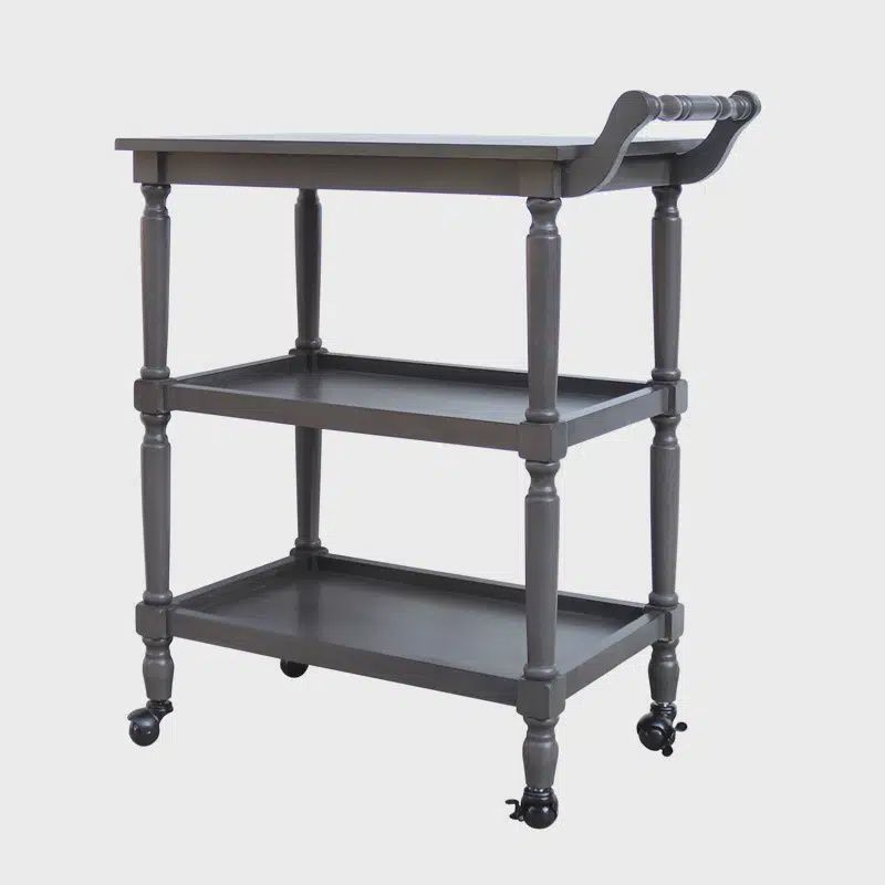 Cyrus Bar Cart - BLK