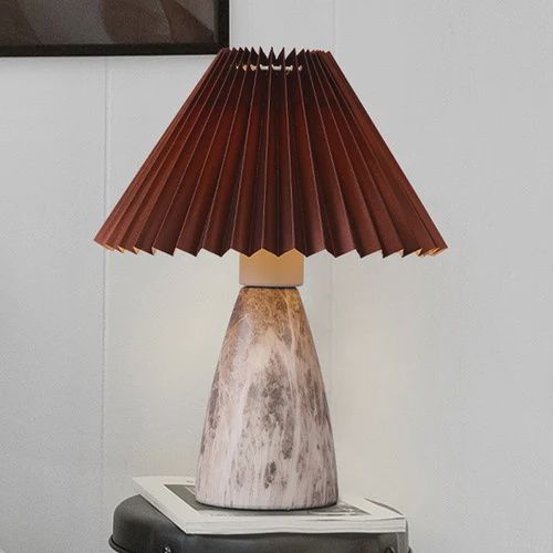 Gus Ceramic Pleated Table Lamp