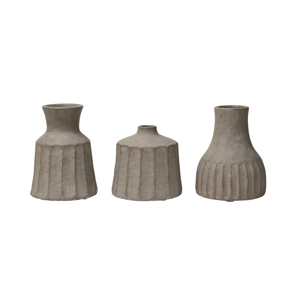 Davos Pots S/3 - Gray