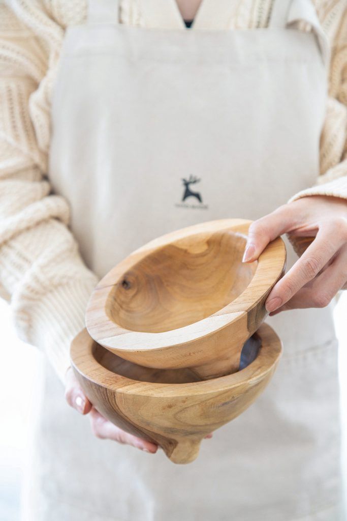 Teak Bowl
