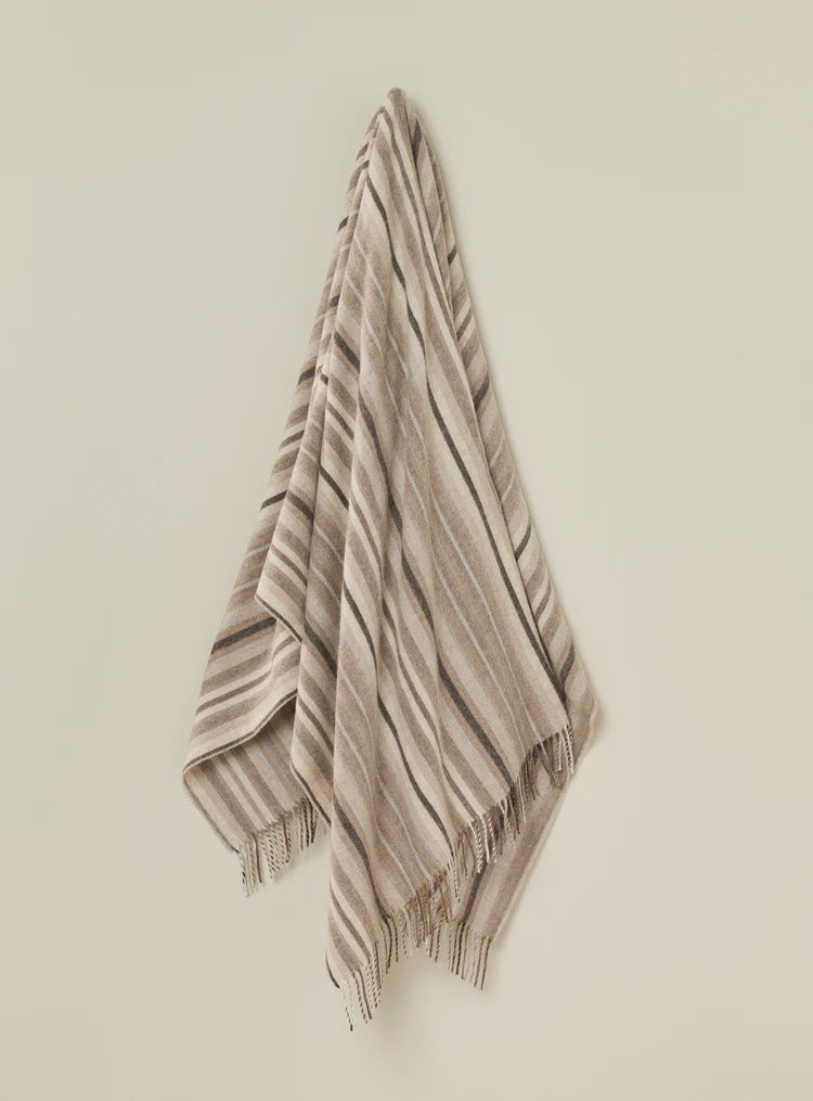 EWT Santa Cruz Natural 100% Merino Throw