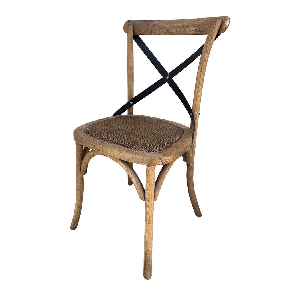 Cross Back Metal - Dining