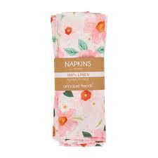Linen Napkin - Meadow Blush