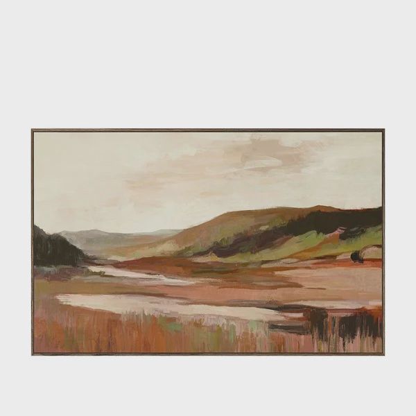 Mistra - Hand Painted Framed Canvas