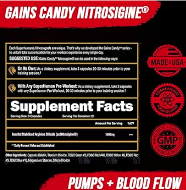Alpha Lion Gains Candy Nitrigisine