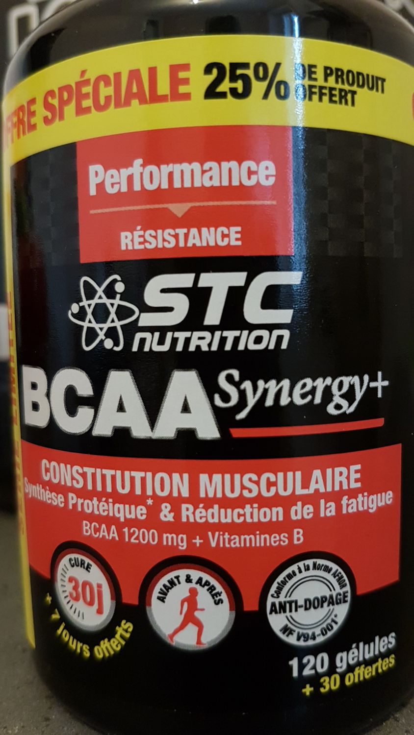 annonce test BCAA STC synergy +
