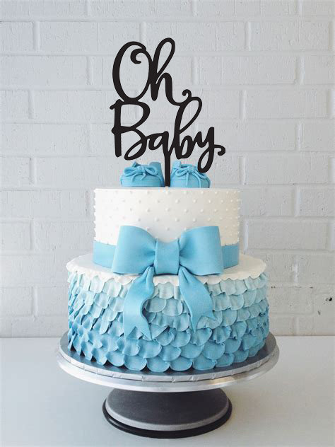 BABY SHOWER CAKE TOPPERS