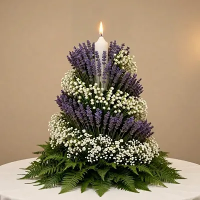 Lavender Guest Table