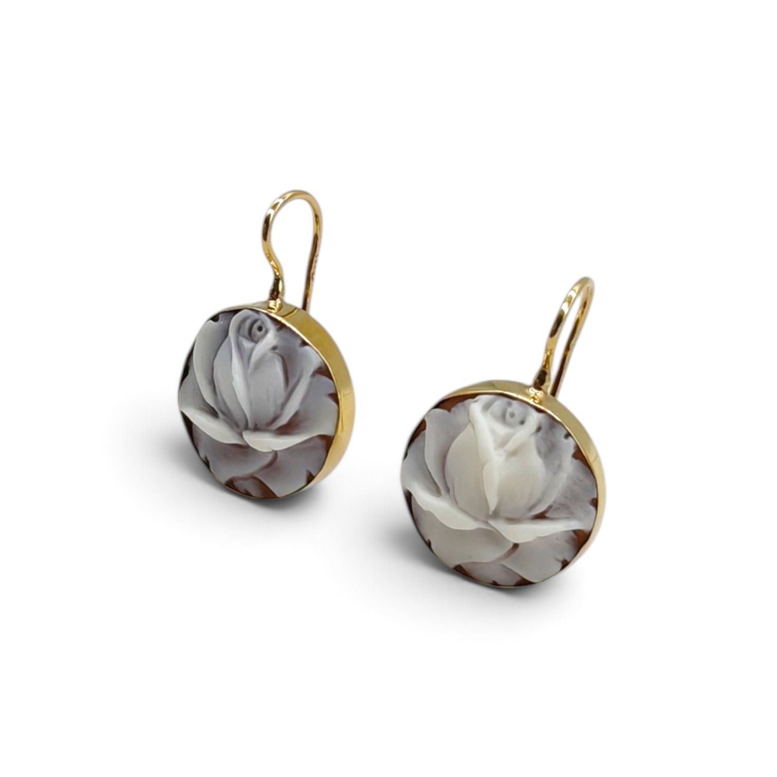 Orecchini alla Pompeiana in Argento 925 Placcati Oro Rosé – 16 mm