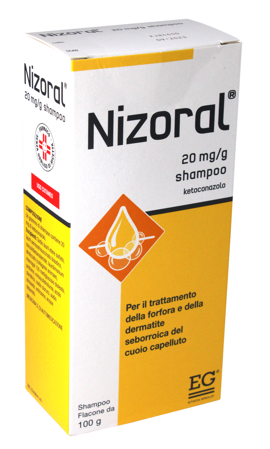 NIZORAL*SHAMPOO FL 100G 20MG/G NIZORAL*SHAMPOO FL 100G 20MG/G