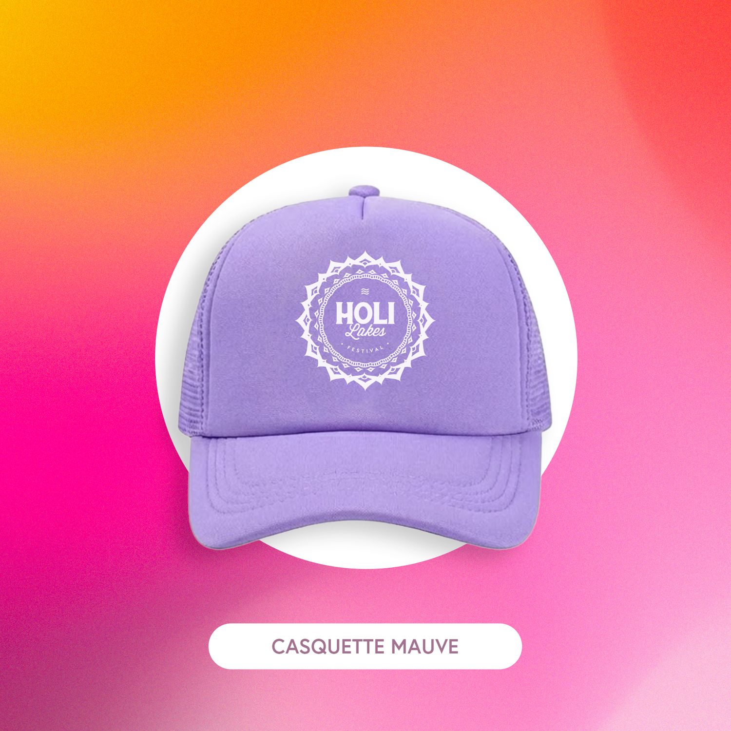 Casquette Mauve