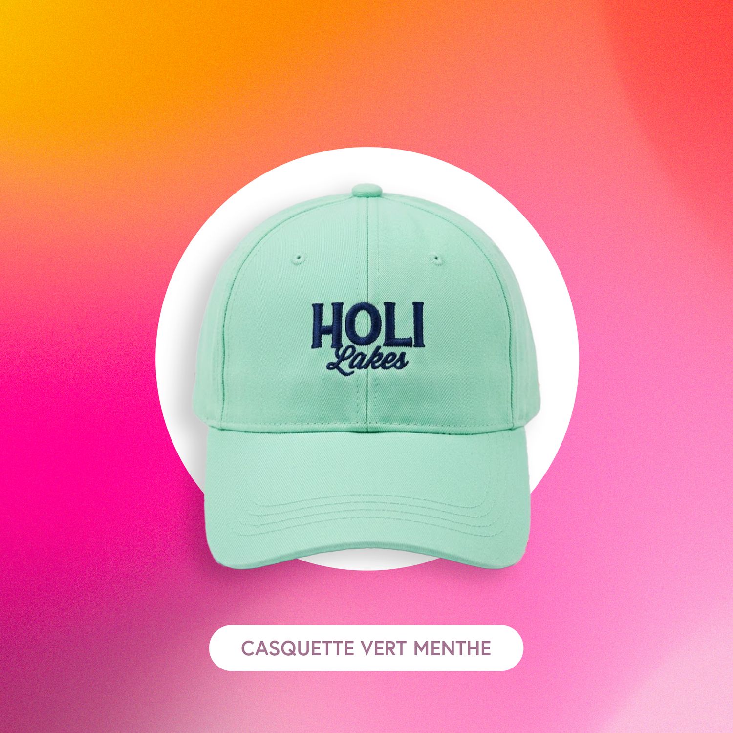 Casquette Vert Menthe