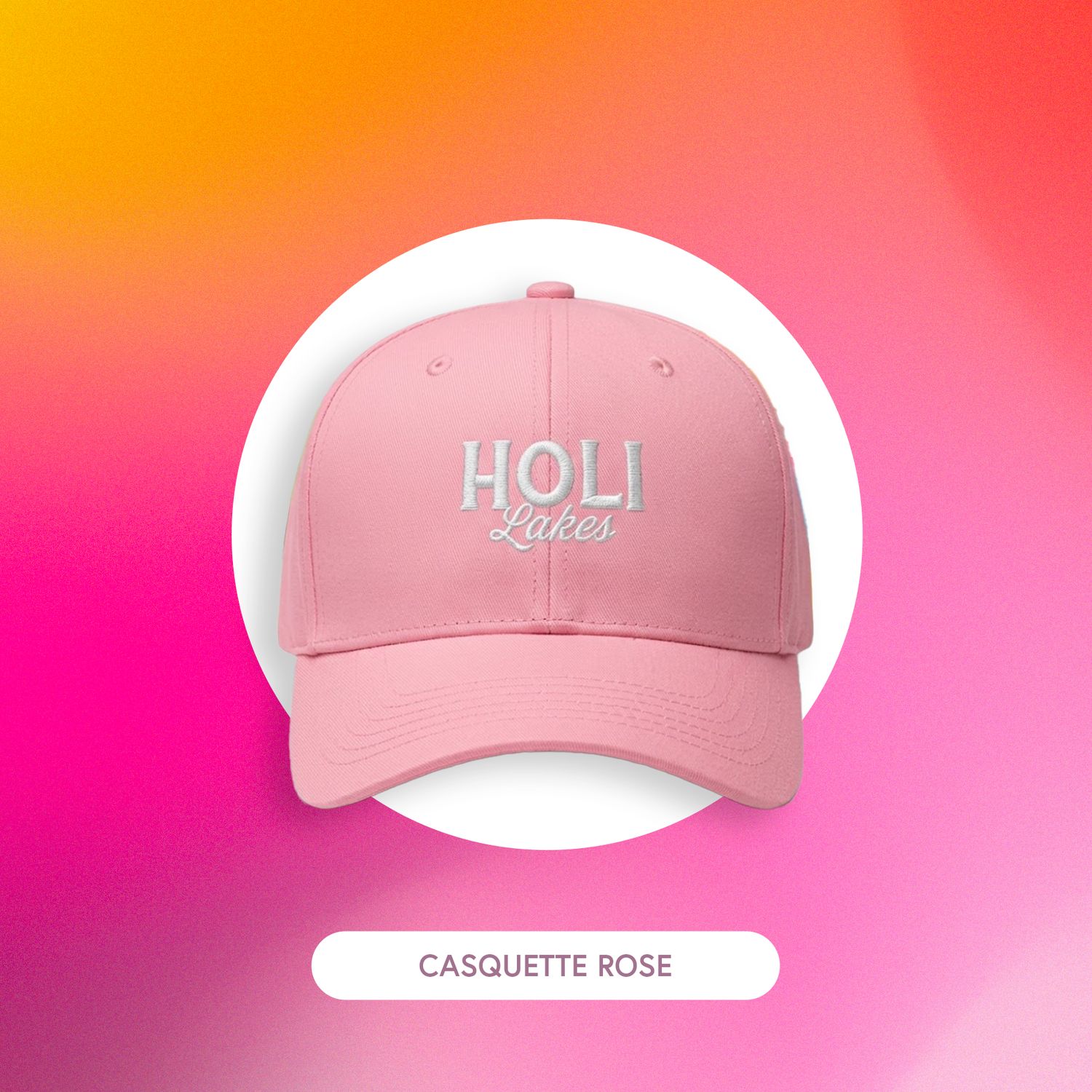 Casquette Rose