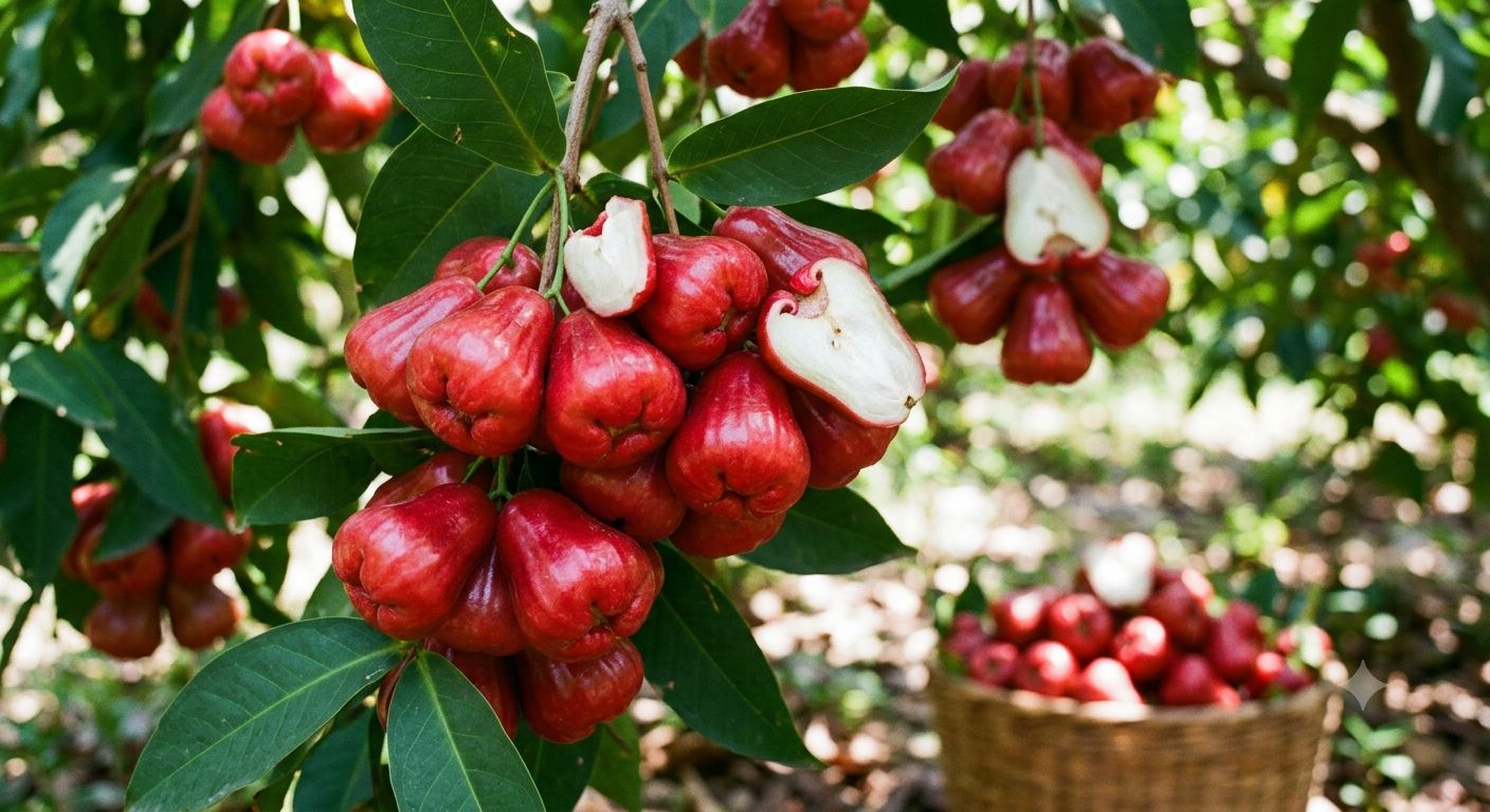 Wax Jambu (Syzygium samarangense)