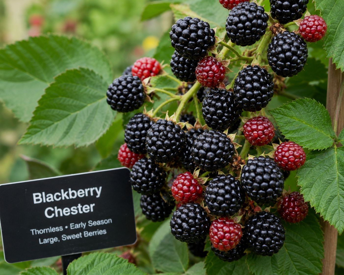 Thornless Blackberry 'Chester'