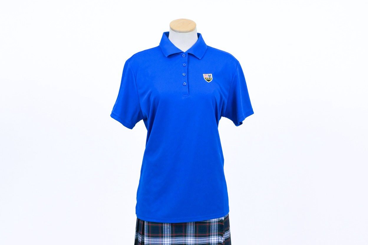 Fitted Sr. Polo Shirt Blue