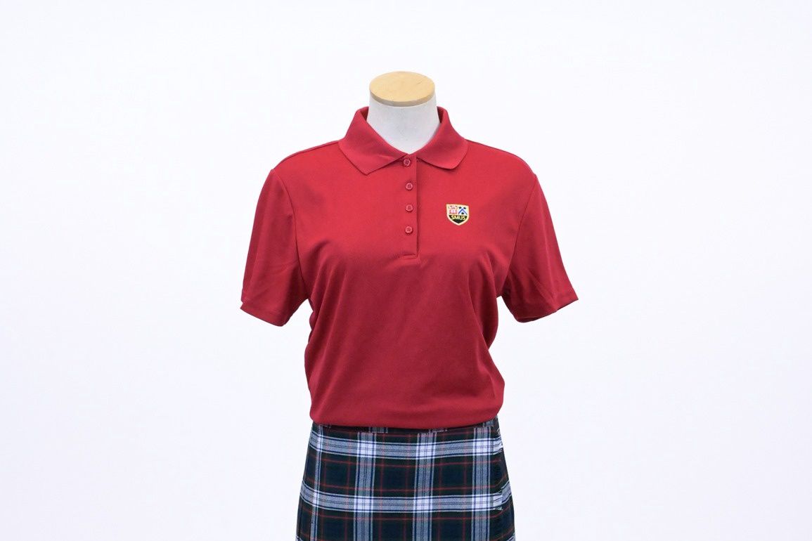 Fitted Sr. Polo Shirt Red