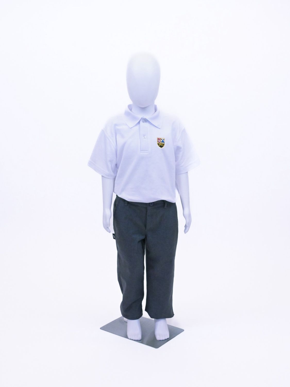 Youth Polo Shirt White