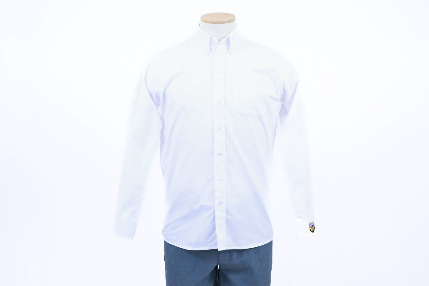 Tall Oxford Shirt White Long Sleeve