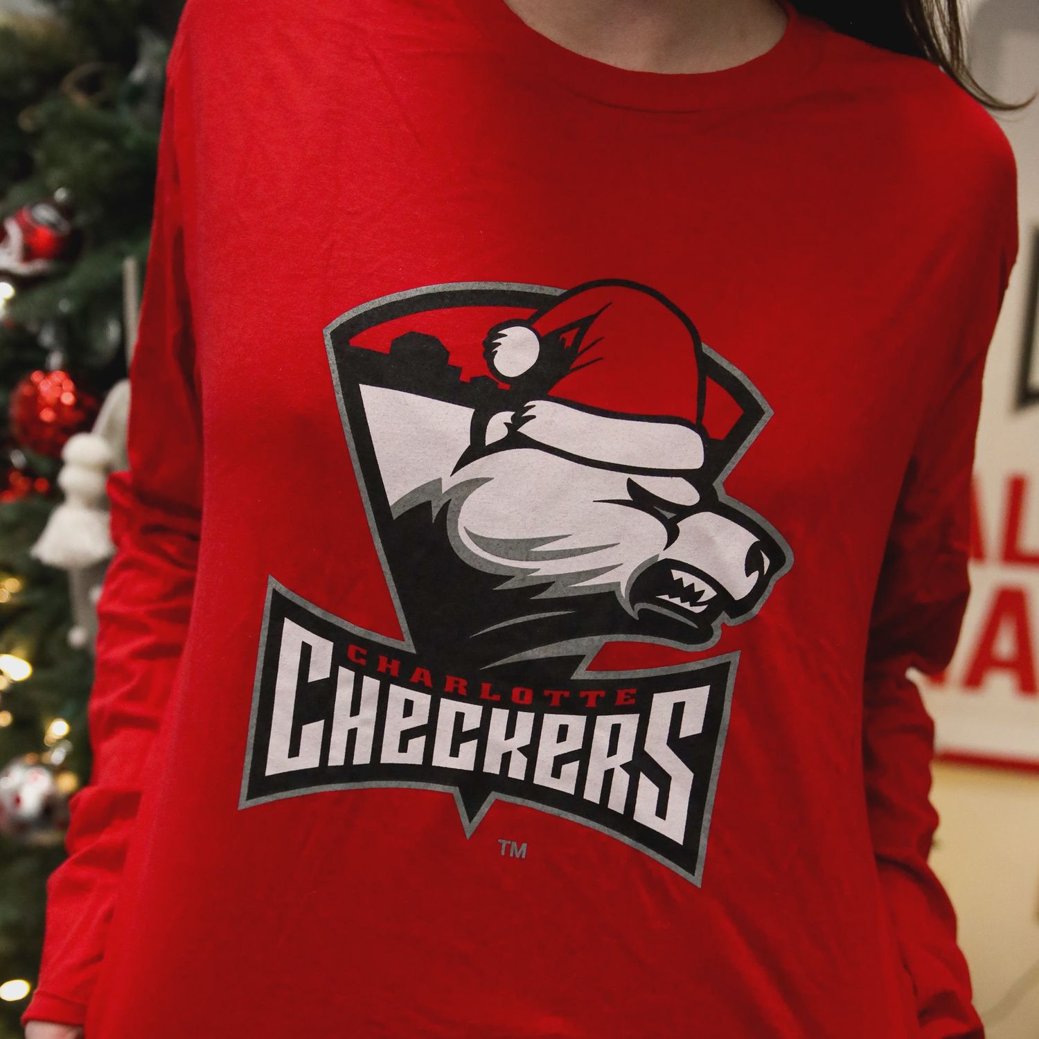 Red Santa Hat Long Sleeve