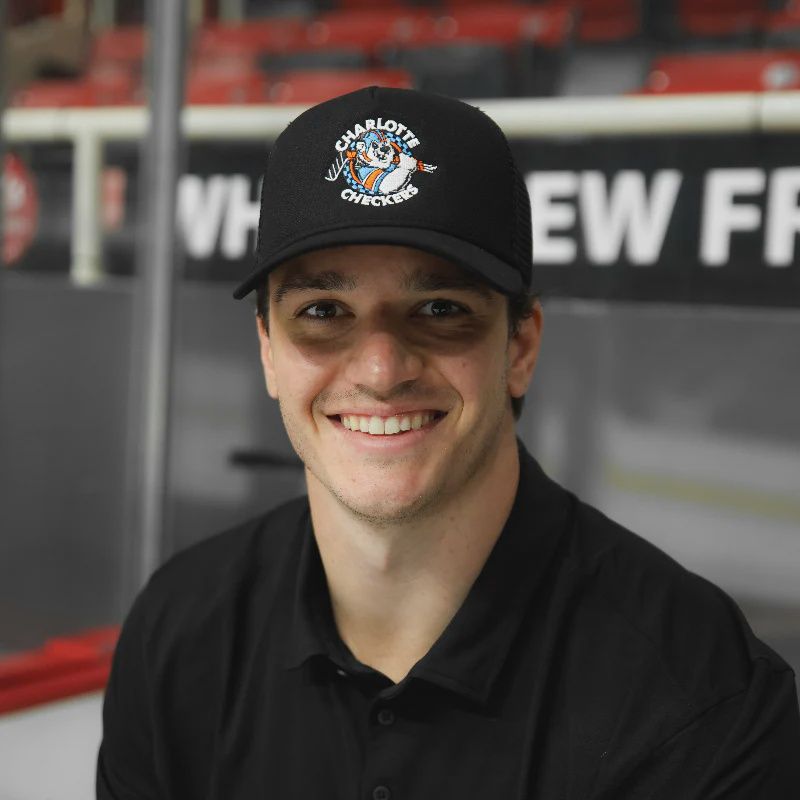 Black Retro Logo Trucker Hat