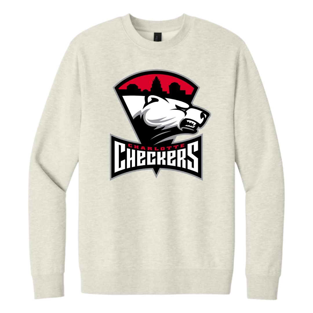 Checkers Oatmeal Primary Crewneck