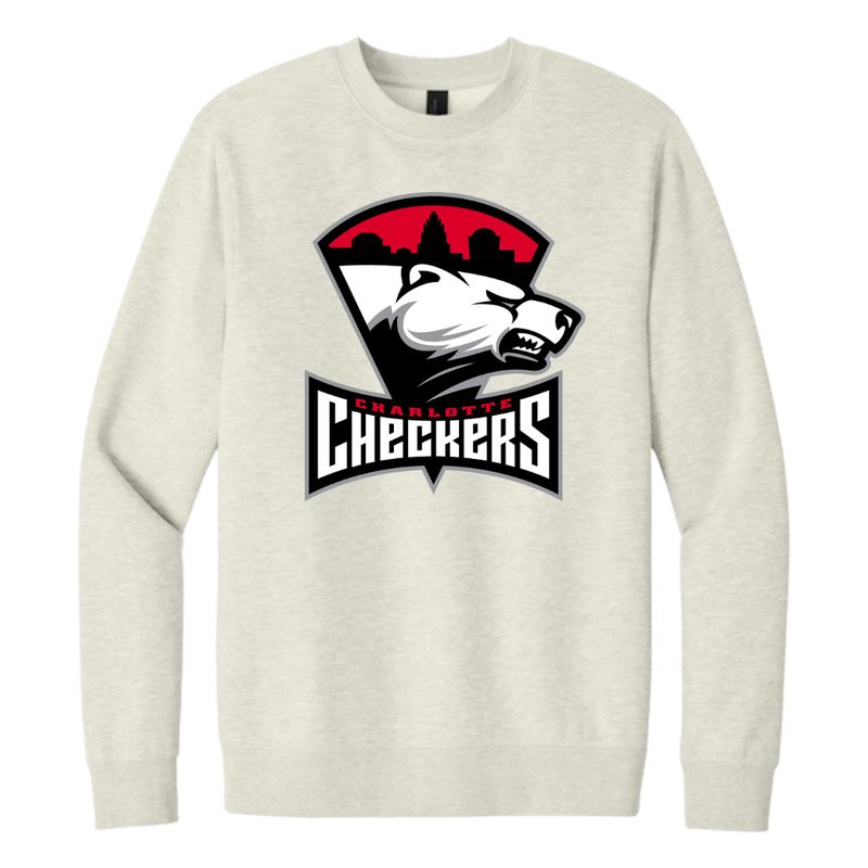 Checkers Oatmeal Primary Crewneck
